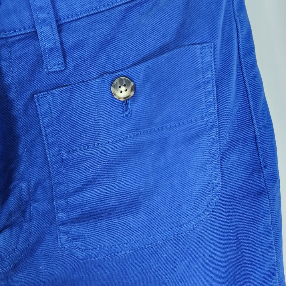 JCREWE- Bright Royal Blue Straight-Leg Pants - Picture 4 of 4